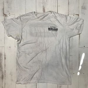 Civilware, White Built For Service Tshirt, Large